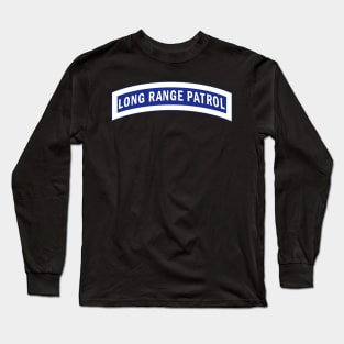 Tab - Long Range Patrol - Blue - White Long Sleeve T-Shirt